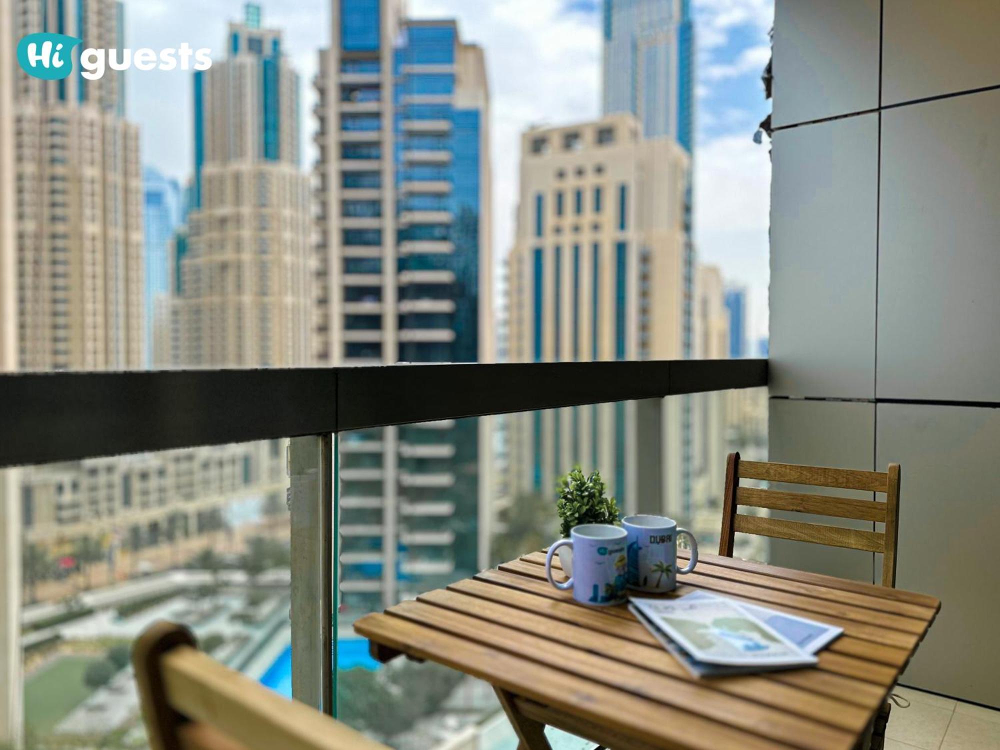 Apartment Higuests - Royal 2br With Balcony Near Burj Khalifa Dubai